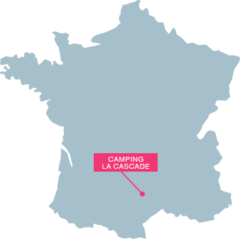 carte camping les cascades