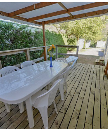 terrasse salon jardin